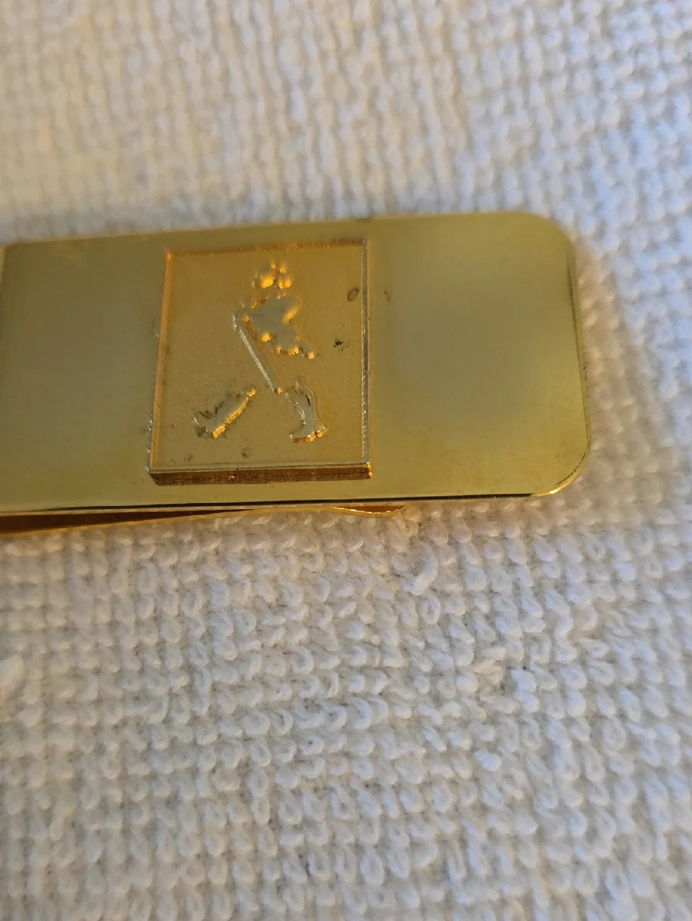 Gold Money Clip Accessory - Unbranded